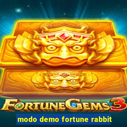 modo demo fortune rabbit